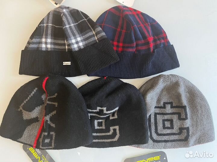 Мужские шапки новые
