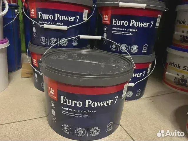 Краска Тиккурила Евро-7 Tikkurila Euro Power 7