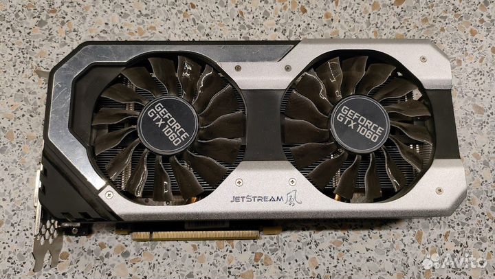 Видеокарта Palit GTX1060 6gb Super JetStream