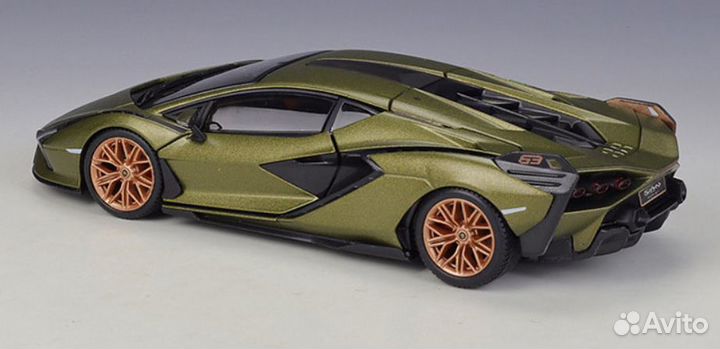 Модель авто Lamborghini Sian FKP 37 масштаб 1:24