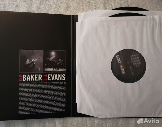 Chet Baker Bill Evans Complete Recording 2LP 2015