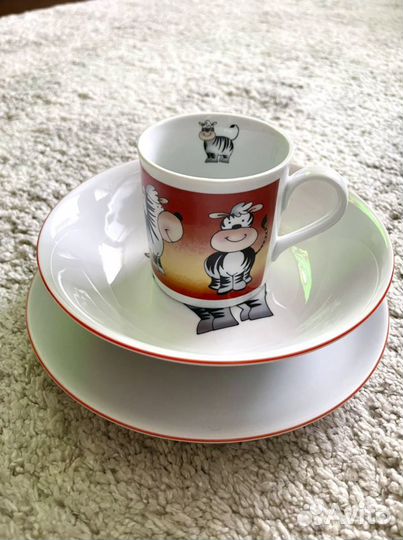 Детский набор. Фарфор Porcelan Loucky