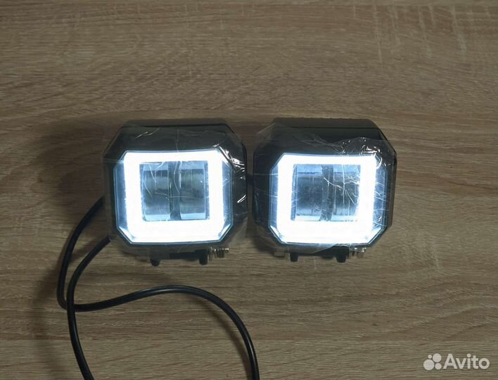 LED Светодиодные фары на самокат, мото