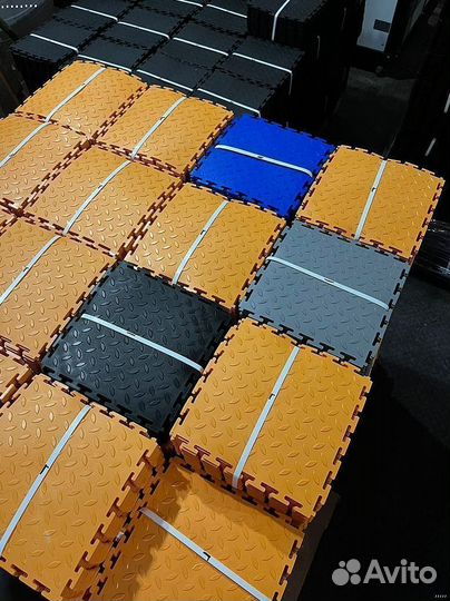 Пвх плитка для пола гаража