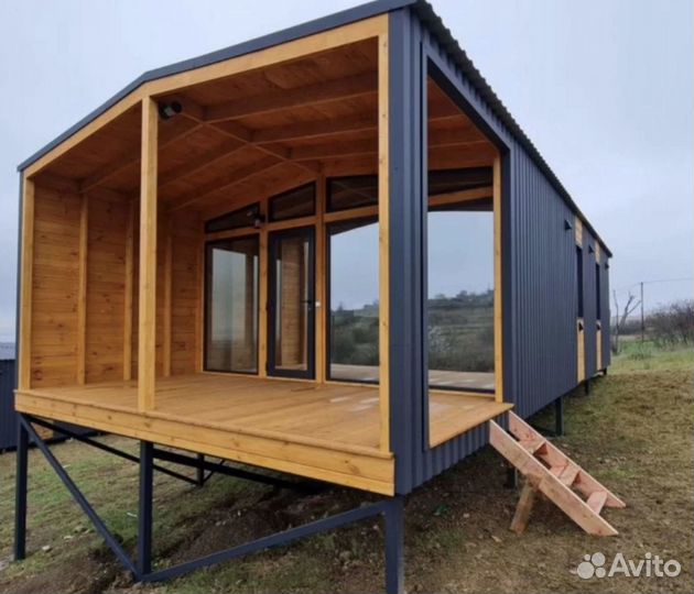 Модульный каркасный дом