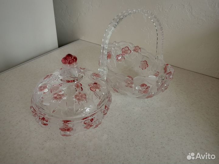 Набор вазочка сахарница конфетница Германия