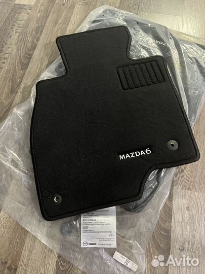 Оригинальные новые коврики (ворс) Mazda 6 (2021)