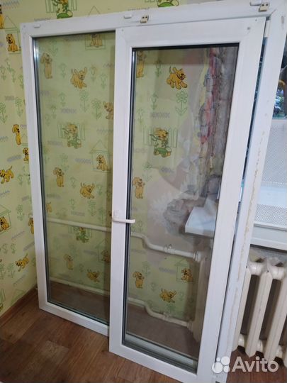 Окно пластиковое б/у