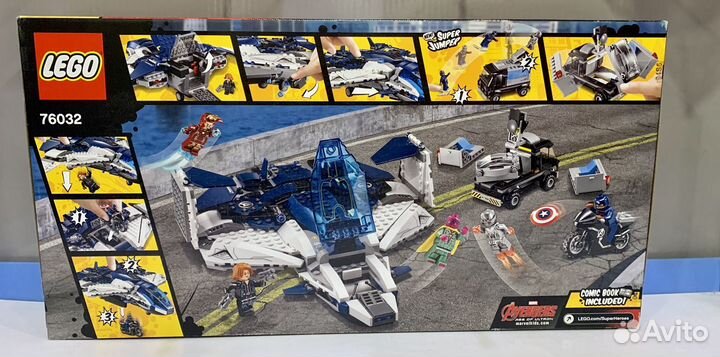 Lego марвел