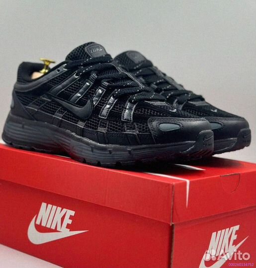 Черные кроссовки Nike P-6000 для стиля и комфорта