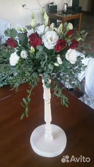 Свадебные декорации, флористика