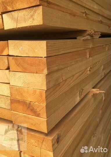Доска сухая строганная