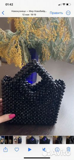 Изготовление сумок из бусин