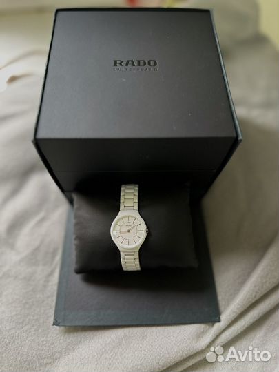 Часы rado true thinline керамические