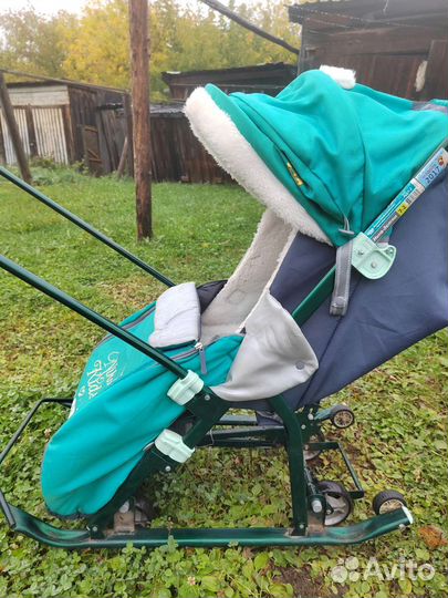 Санки коляска ника 7 8