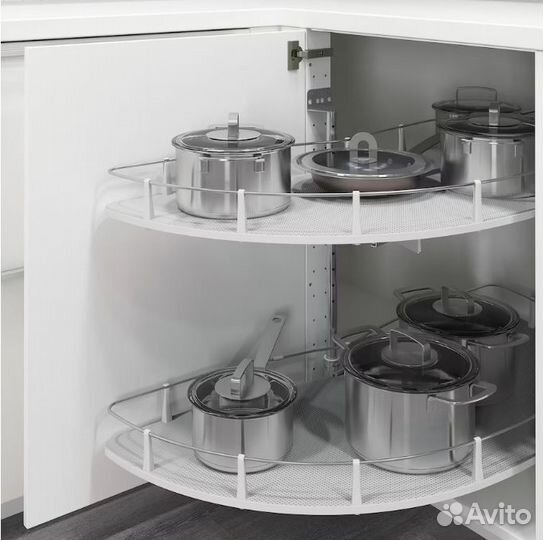 Выдвижная секция углового шкафа Икеа утруста