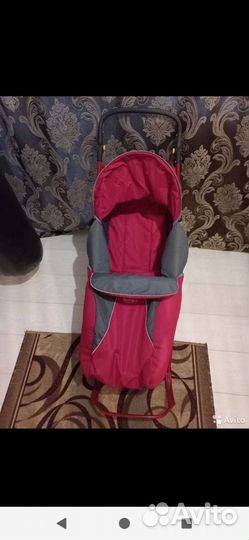 Детские санки коляска ника