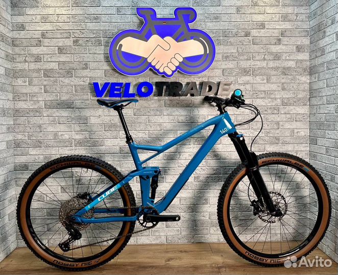 Cube Stereo 140 HPC Race Carbon 27.5/Рама L (2022)