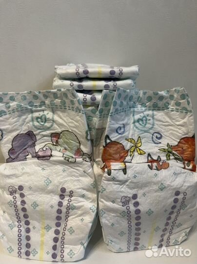 Подгузники памперс 2