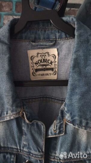 Джинсовая куртка мужская 48 50