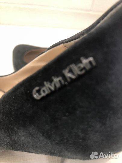 Туфли (рр 36) замшевые