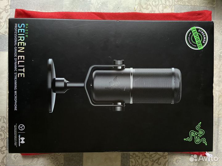 Микрофон razer seiren elite