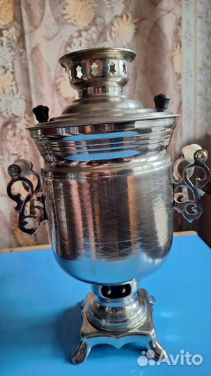 Самовар тульский электрический СССР б/у