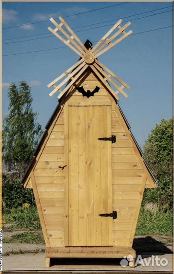Уличный туалет домик с установкой вая 095