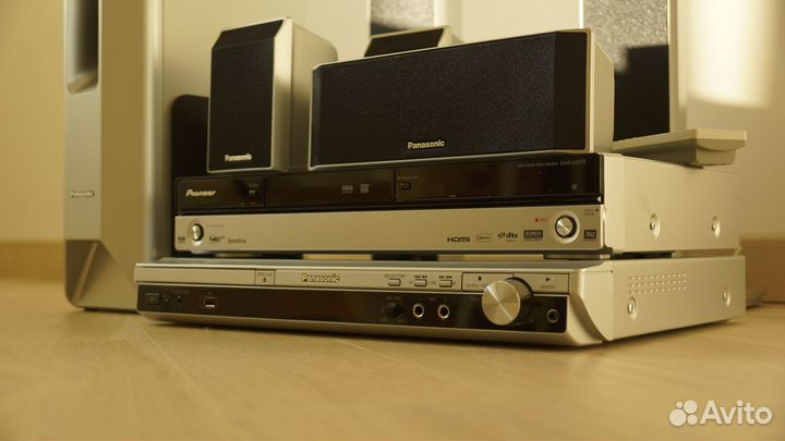 Pioneer DVR -550H-S + Panasonic SC-PT550