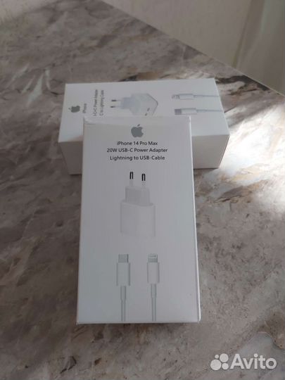 Зарядка на iPhone 20w (быстрая зарядка) + кабель