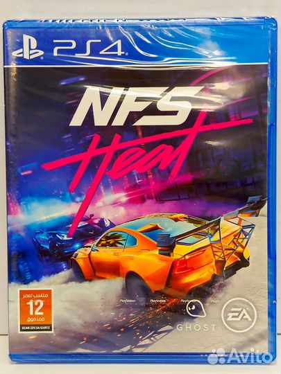 Need for Speed Heat PS4, русская версия