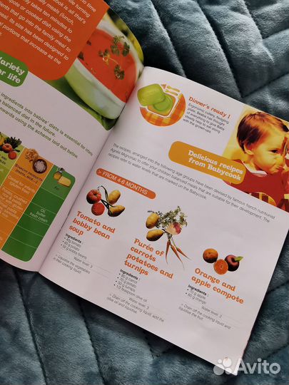 Книга рецептов Beaba babycook