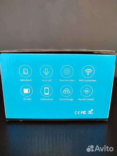 Камера видеонаблюдения wifi PTZ поворотная К03