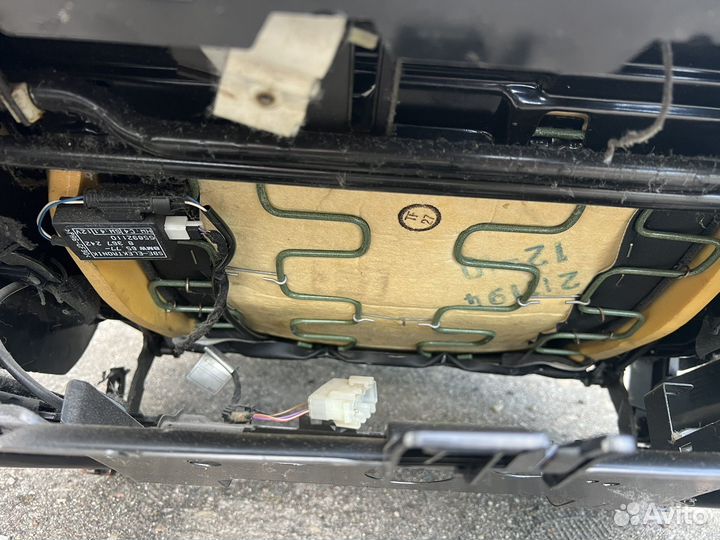 Передние сиденья мотоспорт на е34