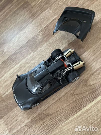 Машинка Mercedes Benz CLK-GTR черный