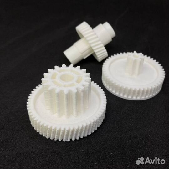 Изготовление шестерён,втулок по образцам 3D печать