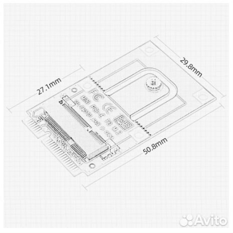 Mini PCI-E в M.2