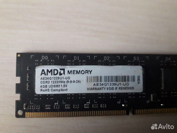 Оперативная память ddr3 4 gb 1333