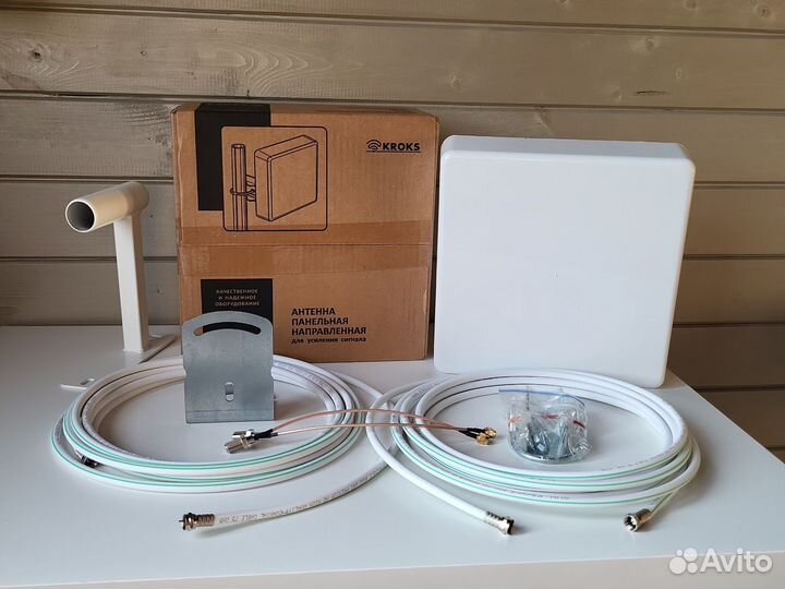 Антенна kroks KAA15 mimo д усиления сигнала в набо