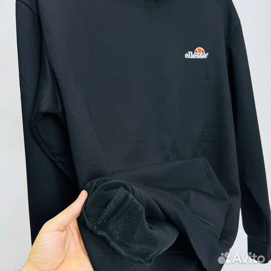 Худи ellesse на флисе утеплённое