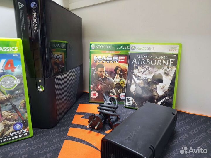Xbox 360 250Gb + 3 Диска