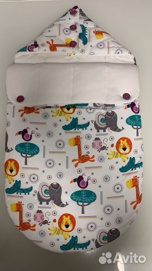 Конверт для новорожденного зима