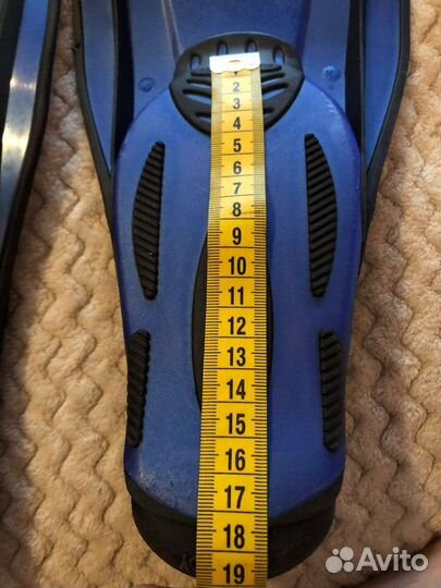 Ласты для плавания детские размер 32-33