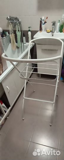 Ванночка для купания складная с термометром