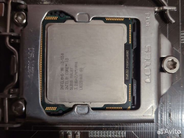 Процессор i3 550