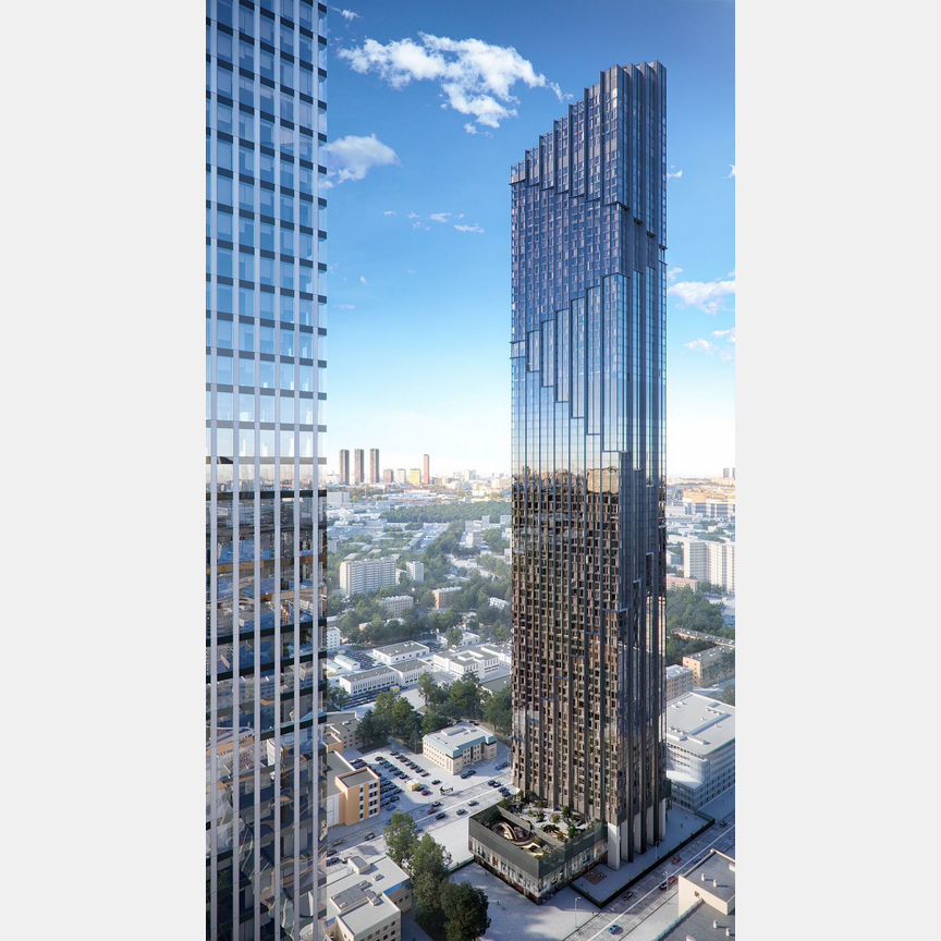 1-к. квартира, 54,7 м², 8/85 эт.