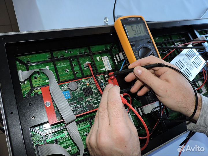 Ремонт бегущие строки, светодиодные экраны, буквы