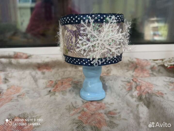 Подсвечник Снежинка