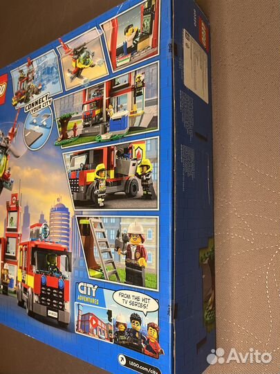 Конструктор lego City Пожарная часть