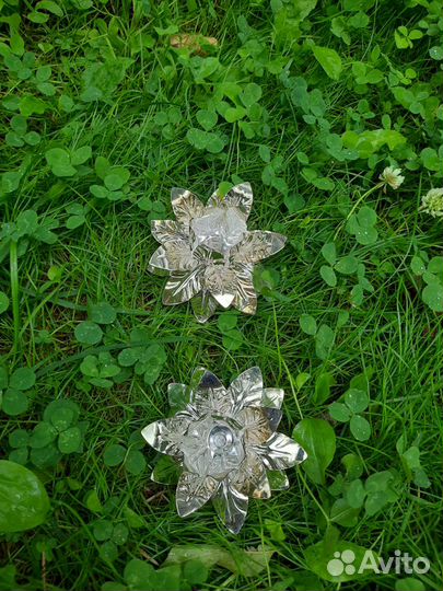 Посеребренные подсвечники Голландия